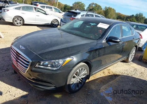 2015 Hyundai Genesis 3.8 from USA, damaged, VIN KMHGN4JE6FU078278